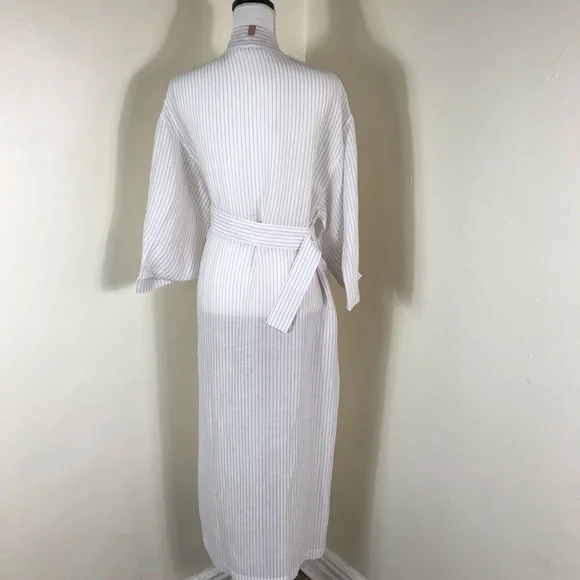 NEW Lunya resort linen silk robe - Picture 10 of 12